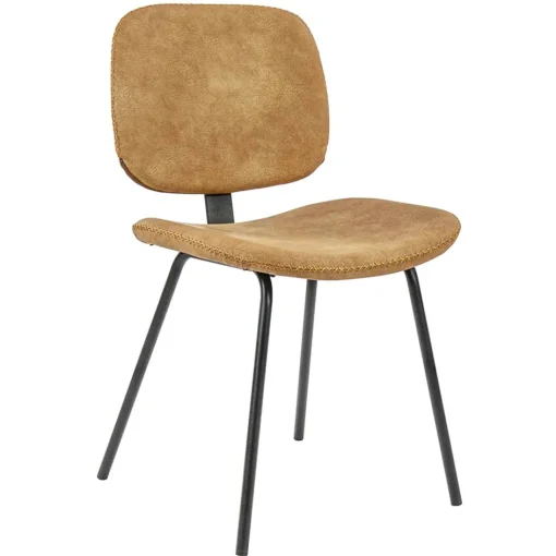 Retro moderne eetkamerstoel van imitatieleer>Straluma Best