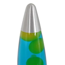 Retro tafellamp Lava blauw water met groen>Straluma Discount