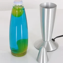 Retro tafellamp Lava blauw water met groen><noscript><img width=