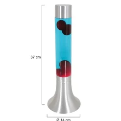 Retro tafellamp lava blauw met rood></noscript>Straluma Outlet