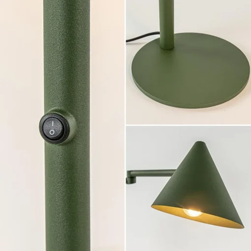 Retro tafellamp met kap verstelbaar groen>Straluma Hot