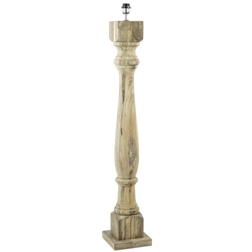 Robuuste lampvoet Robbia hout exclusief kap>Straluma Discount