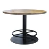 Ronde bartafel Woodstock grijs/zwart Ø130x92 cm>Straluma Hot