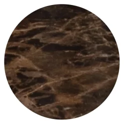 Ronde eetkamertafel bruin marmer Ø120 cm></noscript>Straluma Outlet
