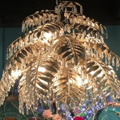 Ronde hanglamp palm ambachtelijk zilver></noscript>Straluma Online