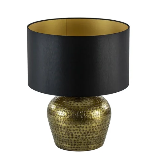 Ronde lampvoet Gondia antiek brons exclusief kap>Straluma Hot