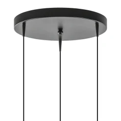 Ronde 3-Lichts LED hanglamp met gold fading glas></noscript>Straluma Outlet