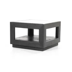 Salontafel Liam 60x60x40 cm - zwart>Straluma