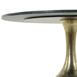 Salontafel Rickerd groen marmer met antiek bronzen poot></noscript>Straluma Online