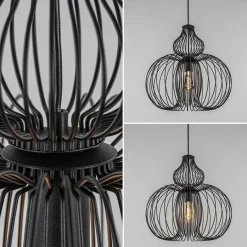 Scandinavische draad hanglamp mat zwart></noscript>Straluma Online