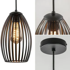 Scandinavische hanglamp mat zwart></noscript>Straluma Discount