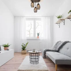 Scandinavische 3-lichts plafondlamp mat zwart></noscript>Straluma Outlet