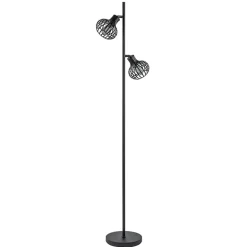 Scandinavische 2-lichts vloerlamp met draadkapjes>Straluma Clearance