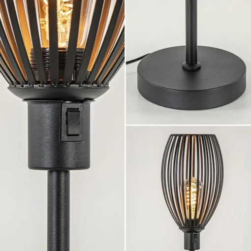 Scandinavische tafellamp mat zwart>Straluma Online