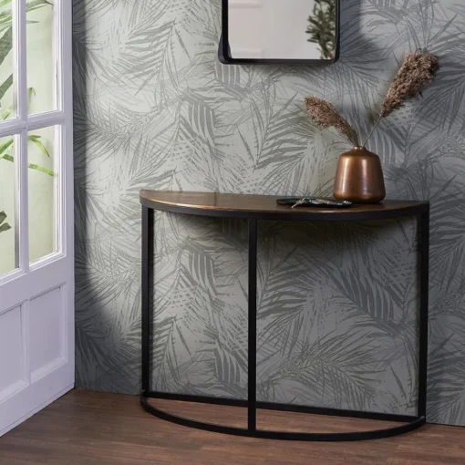 Sidetable Peto antiek brons met zwart 100x42x76 cm>Straluma Clearance