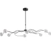 Sierlijke LED hanglamp met helder glas dimbaar>Straluma Sale