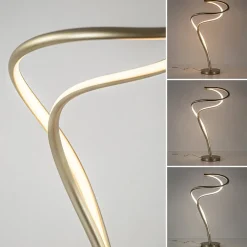 Sierlijke LED tafellamp goud dimbaar></noscript>Straluma New