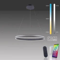 Smart hanglamp ring groot antraciet></noscript>Straluma Sale