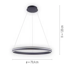 Smart hanglamp ring groot antraciet></noscript>Straluma Sale