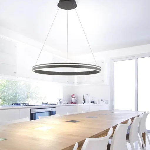Smart hanglamp ring groot antraciet>Straluma Sale