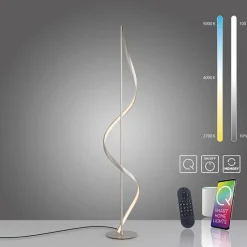 Smart LED vloerlamp sierlijk staal dimbaar>Straluma