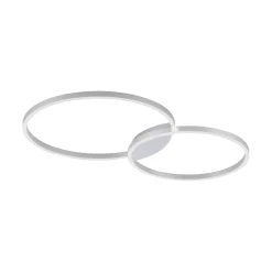 Smart plafondlamp aluminium ringen dimbaar>Straluma Best