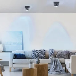 Smart plafondlamp met lens antraciet></noscript>Straluma New