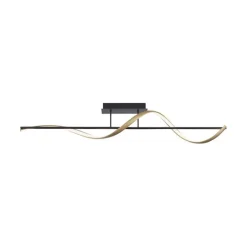 Smart plafondlamp spiraal antraciet/goud>Straluma Best