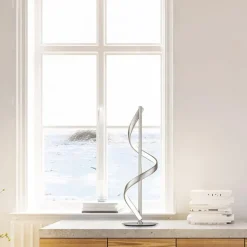 Smart tafellamp LED dimbaar staal></noscript>Straluma