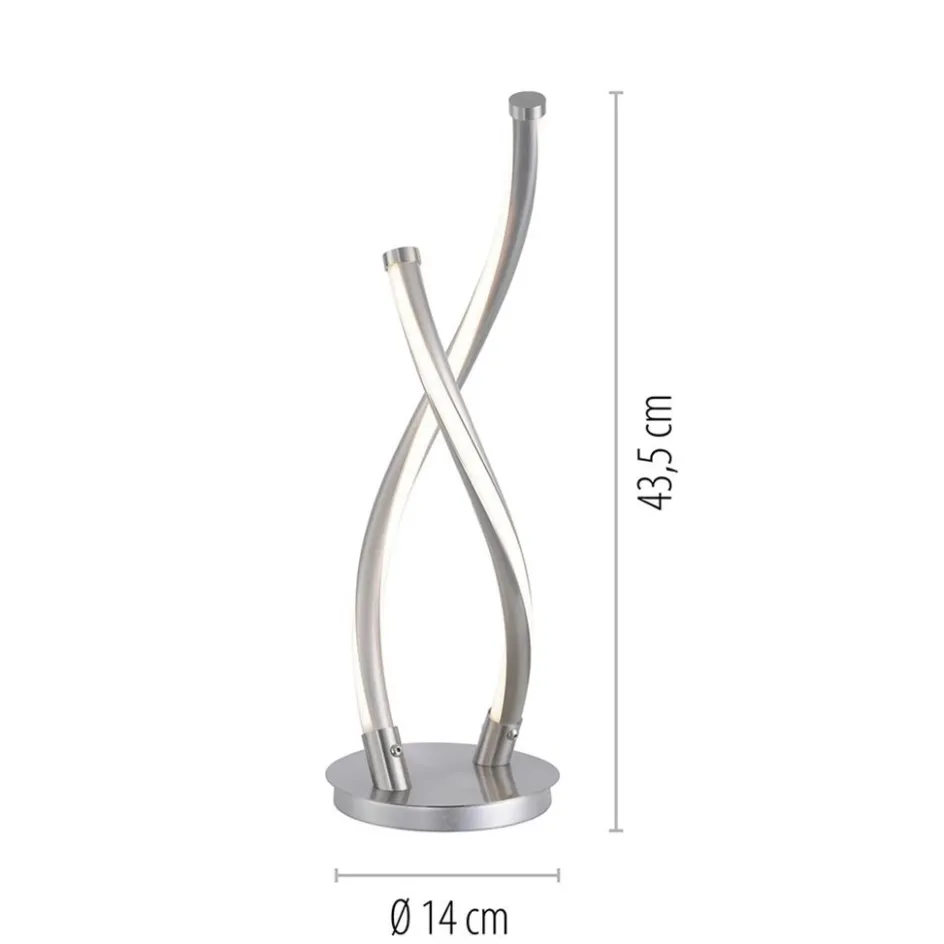 Smart tafellamp spiraal inclusief remote>Straluma Hot