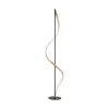 Smart vloerlamp antraciet/goud met memoryfunctie>Straluma Clearance