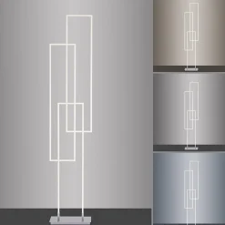 Smart vloerlamp rechthoeken aluminium>Straluma Discount