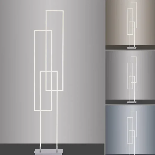 Smart vloerlamp rechthoeken aluminium>Straluma Discount