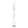 Smart vloerlamp spiraal 2-lichts nikkel>Straluma Discount