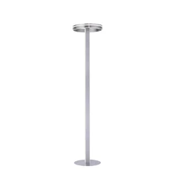 Smart vloerlamp staal met dimbaar LED>Straluma Outlet