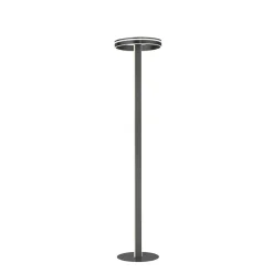Smart vloerlamp verstelbare ring antraciet>Straluma Outlet
