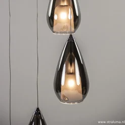 Smokey glazen vide-hanglamp chroom></noscript>Straluma Online