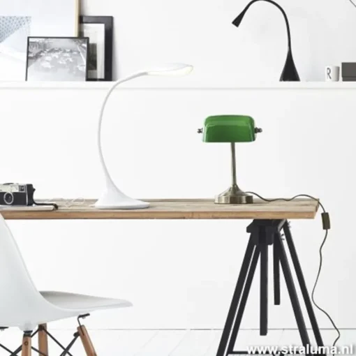 Speelse zwarte bureaulamp Zozy LED>Straluma Clearance