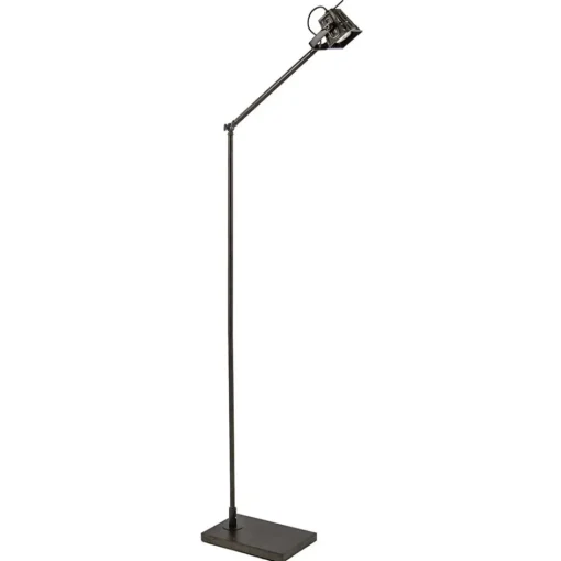 *Staande leeslamp antique brass gu10>Straluma Best