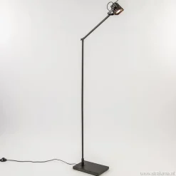 *Staande leeslamp antique brass gu10>Straluma Best