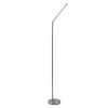 Staande leeslamp nikkel met dimmer>Straluma Online