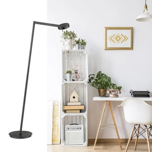 Staande leeslamp zwart>Straluma Online