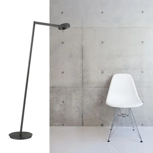 Staande leeslamp zwart>Straluma Online