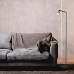 Staande leesspot Bounce zwart/goud></noscript>Straluma