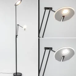 Staande uplighter+leesarm zwart dim.cct></noscript>Straluma Best