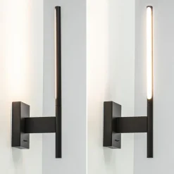 3-Standen dimbare wandlamp met verstelbare kap>Straluma