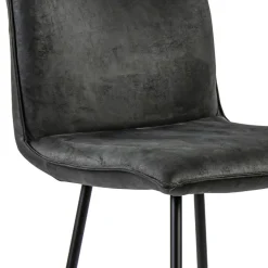 Stoere barkruk met bull lederen zitting antraciet><noscript><img width=