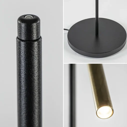 Strak klassieke LED vloerlamp met dim to warm functie>Straluma Best