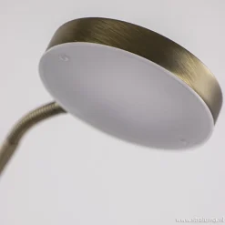 Strak klassieke leeslamp brons dimbaar></noscript>Straluma Hot