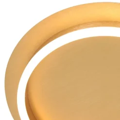 Strak moderne LED plafondlamp goud><noscript><img width=